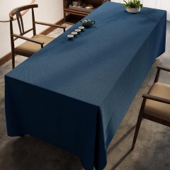New Chinese Style Tea Mat, Cotton And Linen, Solid Color Tea Tablecloth, Chinese Style Waterproof Tablecloth, Gray Zen Conference Tablecloth, Table Flag