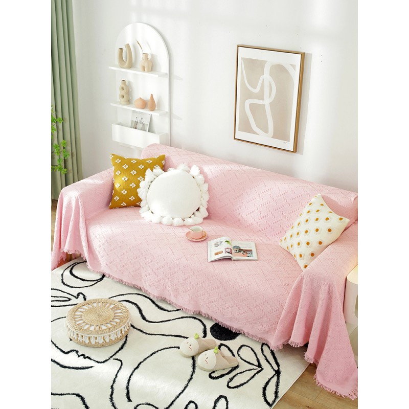 Nordic Ins Style Summer Universal Sofa Towel Cover...