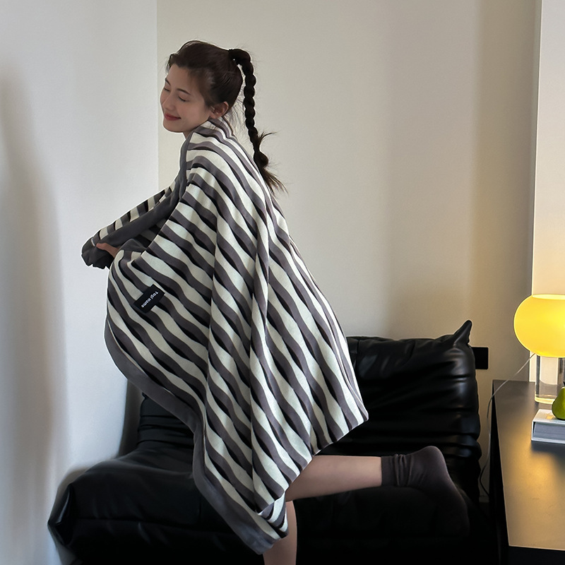 Falai Velvet Warm Blanket, Autumn And Winter Doubl...