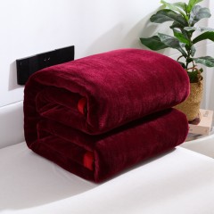 Factory Direct Sales Of Thickened Velvet Blankets, Flannel Blankets, Wholesale Of Solid Color Coral Velvet Bed Sheets, Blankets, Nap Blankets, Gift Boxes, Etc