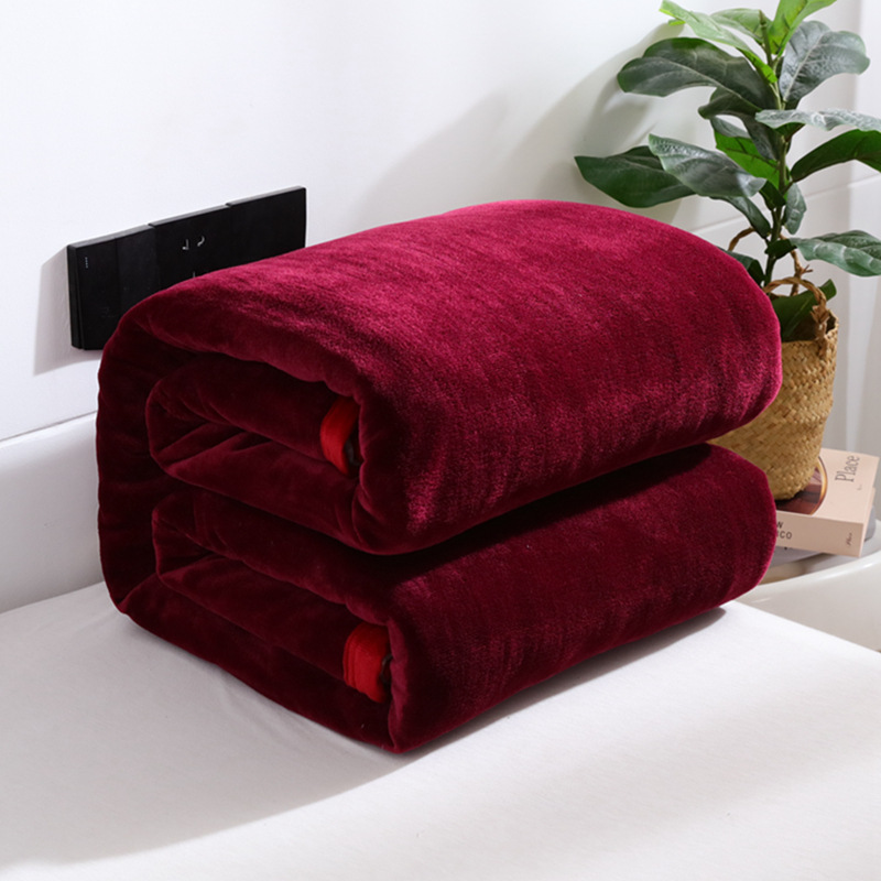 Thickened Velvet Blankets, Flannel Blankets, Whole...