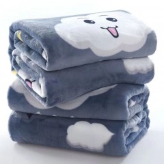 Bed Sheet Flannel Plush Thickened Fast Heating Super Soft Blanket Soft and Cozy Thickened Flannel Blanket for Bed