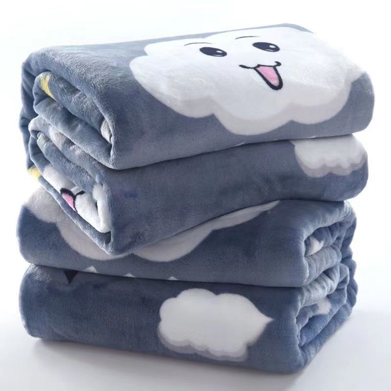 Bed Sheet Flannel Plush Thickened Fast Heating Sup...